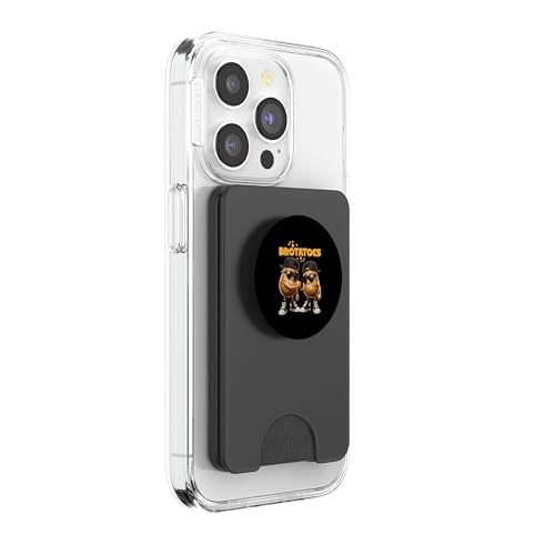 PopWallet para MagSafe de mejores amigos: Cartera PopSockets con juego de palabras de papa 4