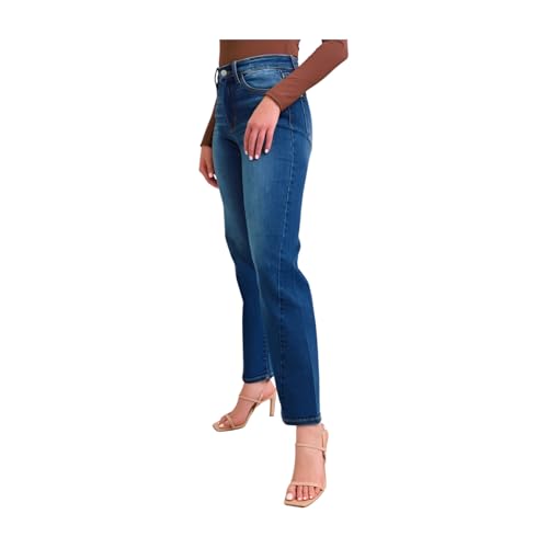 Judy Blue Side Seam Detail Straight Jeans3