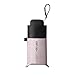 Produktbild xinrongqu Sonnenschirm Faltbarer Regenschirm Dual-Use Sonnenschutzschirm Ultraleichte Dame Tragbare Sonnencreme Uv Protection Korallenpulver 58Cm * 8K