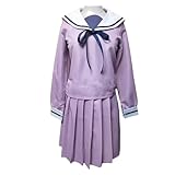 Unisex Anime Cos Iki Hiyori Cosplay Costume Uniform Custom Size (Male XXL)