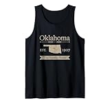 Photo Gallery the sooner state - maglietta oklahoma home state canotta Photo Gallery the sooner state - maglietta oklahoma home state canotta