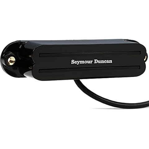 Seymour Duncan SHR-1b Hot Rails Strat Pickup - Black Bridge Cover