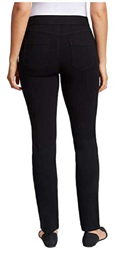 Gloria Vanderbilt Ladies’ Pull-On Pant (Black Rinse, 6)2