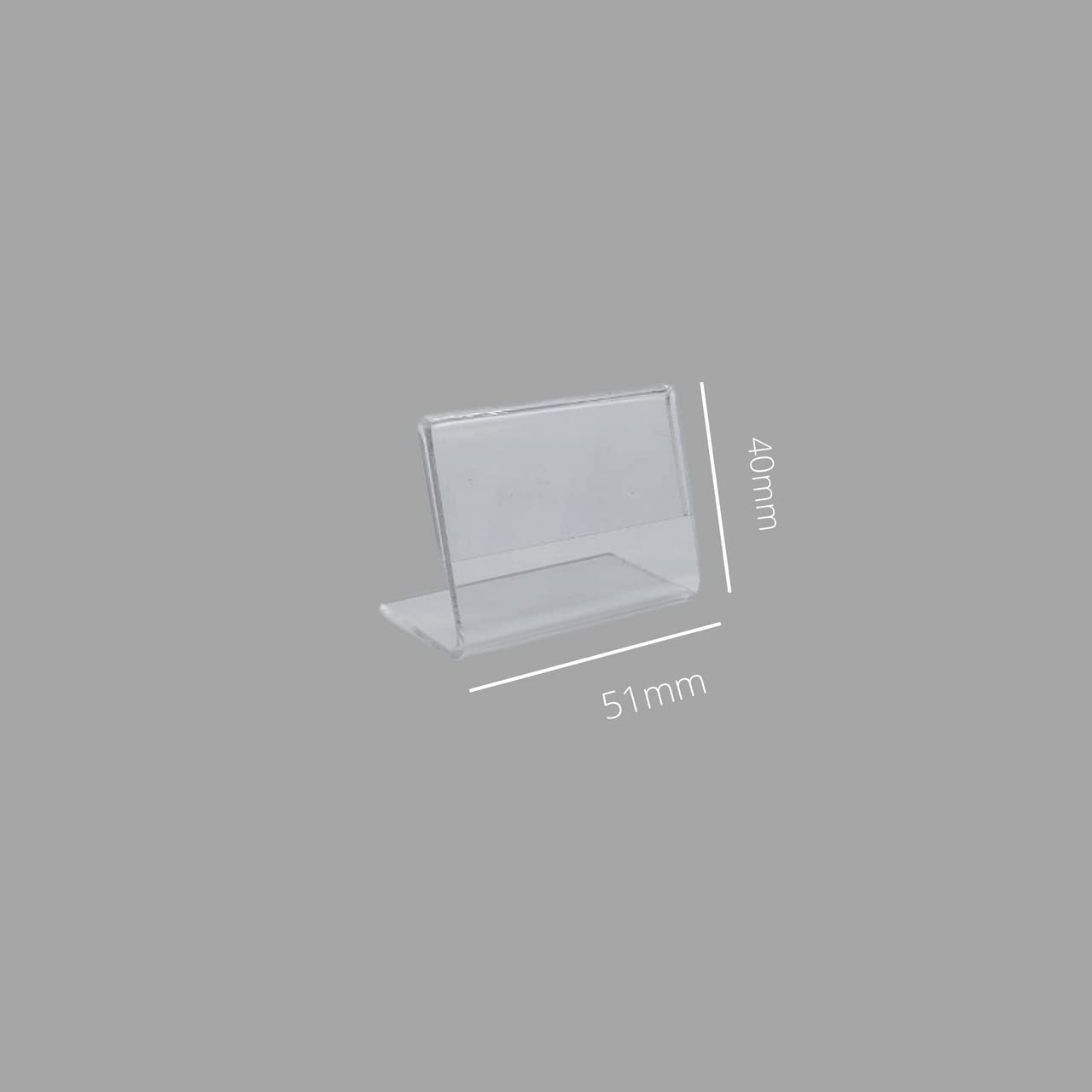Completeshopfittings Acrylic Poster Holder Perspex Display Stand (Landscape) (A9)