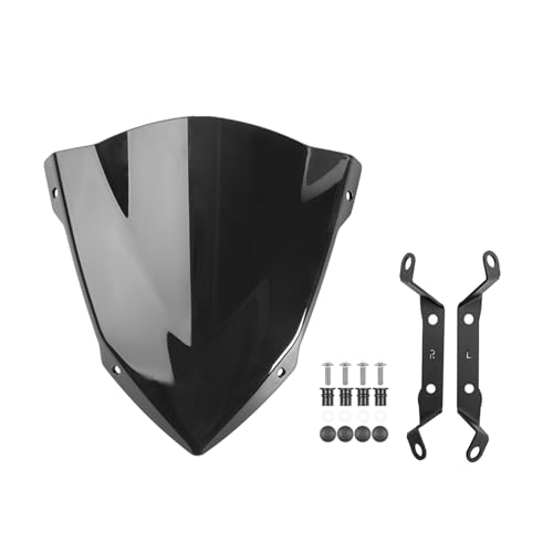 Pare-brise de moto pour MT-09 reduit la fatigue - Extension FZ-09 smoke