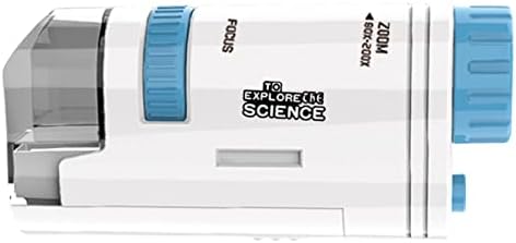 Child Microscope Handheld | Portable Microscope 200x Zoom - Microscope for Preschool Learning Science STEM Kit & Toy, Phone Holder, Scientific Microscope For Adult & Kid