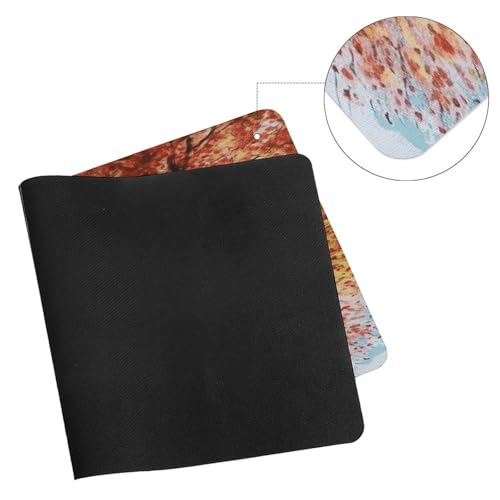 Colorful Tree Desk Mat Mouse Pad Grande Antideslizante miniatura 7