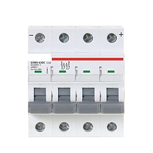 Disyuntor MCB DC1000V de 25A ideal para el cuadro eléctrico de huertos solares