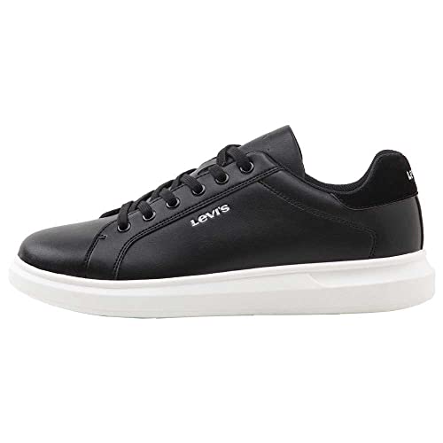 Levi's Ellis, Zapatillas Mujer, Black Normal, 41 EU