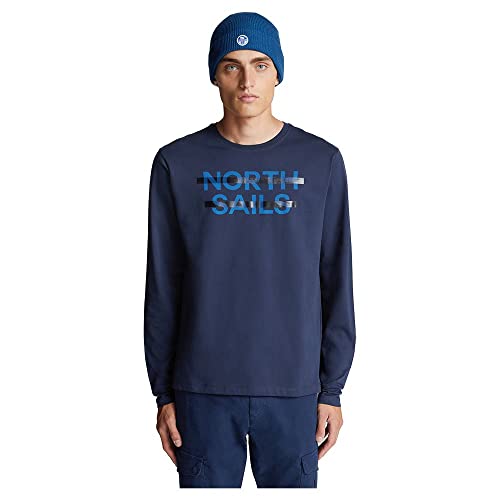 T-shirt manches longues homme North Sails coton bio taille L