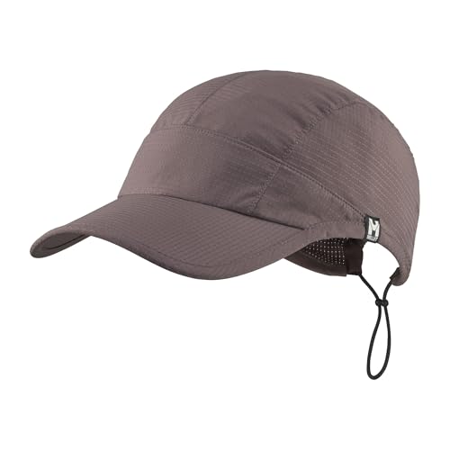 MILLET Casquette Trail Randonnée Ultralégère Protection (FR/ES, Alpha/Lettres, Taille Unique, Gris)