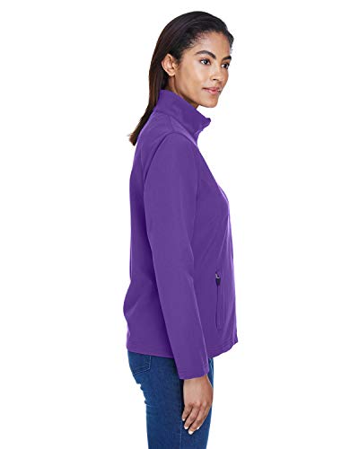 Team 365 Ladies' Leader Soft Shell Jacket 2XL SPORT PURPLE3