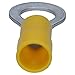 Pack of 10 Cembre GF-M8 Ring Terminals Insulated M8 Yellow 4-6 mm² I Industrial Quality