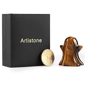 Artistone17yellowtigereyecrystalghoststatuecarvedgemstoneghostfigurinesculpturereikihealingstoneforhalloweencarnivalpartyhomeofficemanteldecor Urban Country Home Decor Artistone 17 yellow tiger eye crystal ghost statue carved gemstone ghost figurine sculpture reiki healing stone for halloween carnival party home office mantel decor urban country home decor