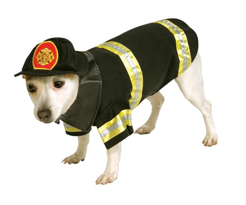 Rubie's Fire Fighter Pet Costume, Large