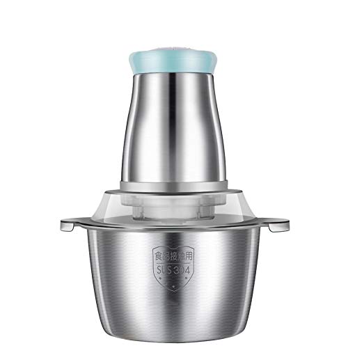 Hachoir à Viande électrique ménager en Acier Inoxydable, trancheuse à Viande Multifonction, mixeur 3 L, Cuisine Facile