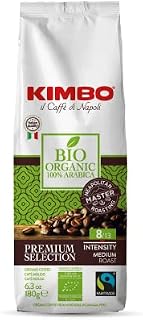 Kimbo Coffee, Aroma Gold 100% Arabica Multipack, Ground Coffee, Medium Dark Roast, 9/13, Italian Coffee, 5 x 250g