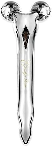 Emily Stone mini [Face & Body Roller] Emily Stone edema eyes mouth needles lift up small face fat cellulite micro-current massage roller Men Women