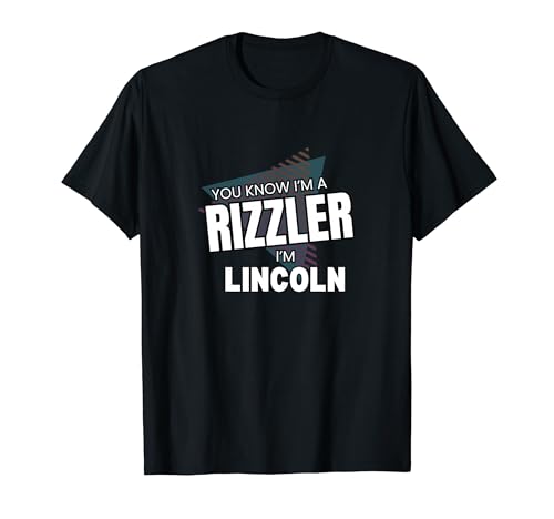 Lincoln Personalizado Nombre Personal Retro Meme Vintage Cita Merch Camiseta