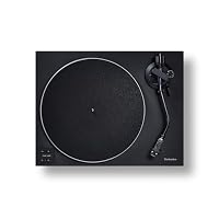 Technics SL-40CE-K Direct Drive Turntable System, Coreless Motor, Built-in Phono EQ, AT-VM95C Cartridge, Aluminium Platter, Black
