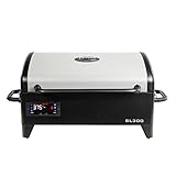 Louisiana Grills LG300SL Portable Pellet Grill, Black, Small