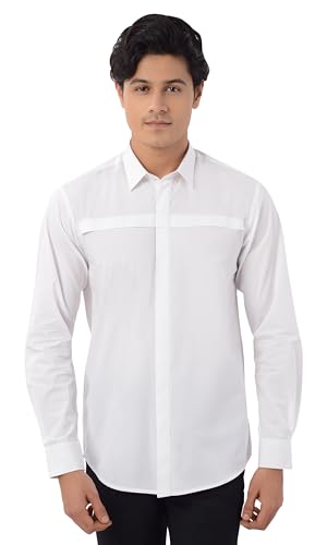 Image of Men's Solid Slim Fit Shirt
