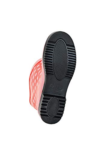 MADSea Damen Gummistiefel Ocean Halbschaft, Rot mit weißen Punkten, 39 EU