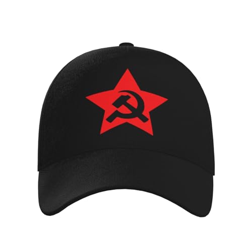 Hammer and Sickle Baseball Hats for Men and Women - Classic Adjustable Hats2