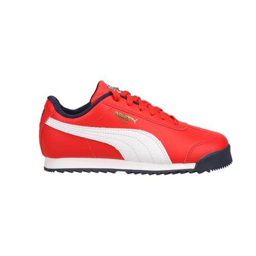 PUMA Kids Boys Roma Country Pack Lace Up Sneakers Shoes Casual - Red