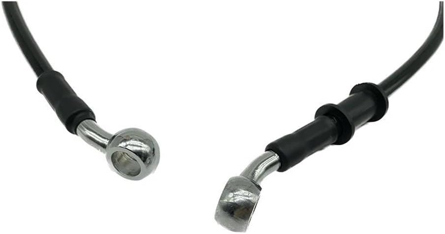 Motorbike Hoses For Atv For Dirt For Pit For Racing For Bike For Motorcycle Hydraulic Reinforced Brake Clutch Oil Hose Line Pipe Black 300Mm To 2200Mm 28° 10Mm Motorcycle Brake Line