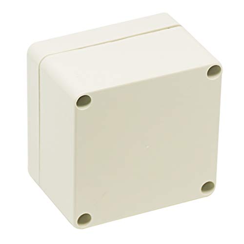 Zulkit Junction Box Abs Plastic Dustproof Waterproof Ip65 Universal Electrical Boxes Project Enclosure Gray 3.3 X 3.2 X 2.2 Inch (83 X 81 X 56 Mm) #TOP2