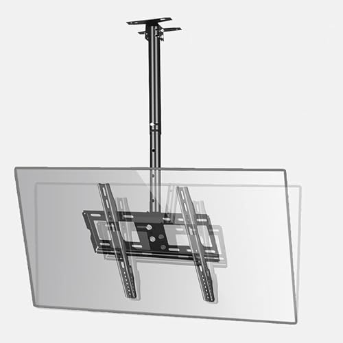 Soporte de techo para TV – Soporte de pared para TV, movimiento completo, rotación de 360°, soporte inclinable para TV, se adapta a la mayoría de televisores de pantalla plana LCD de 42 a 75 pulgadas