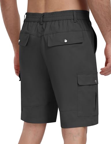 Bermuda Décontracté d'Été Léger pour Homme Actif en Coton - 3