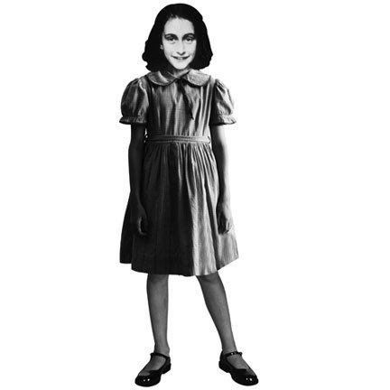 Anne Frank Cardboard Cutout Standup