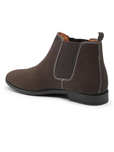 Image of Men's Slip On Fashion Chelsea Boots | High Tops, Soft Cushioned Insole, Comfortable Fit, Trendy, Stylish Boots