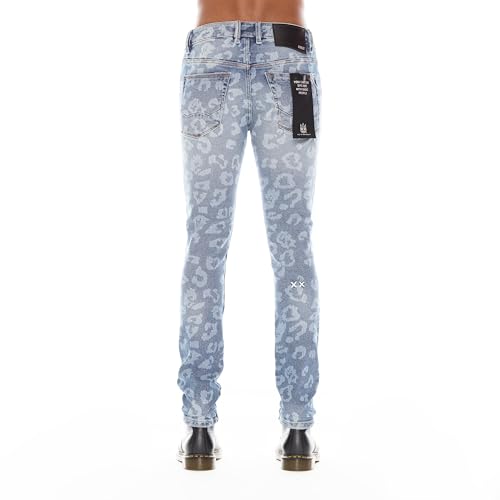 Men's Punk Super Skinny in Leopard2