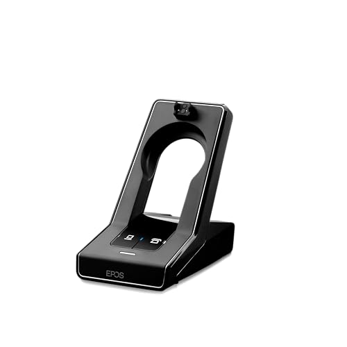 Image of Sennheiser Enterprise Solution SD Pro2 ML Double-Sided Multi Connectivity Wireless Headset for Desk Phone & Skype for Business Ultra Noise-Cancelling Microphone, Black
