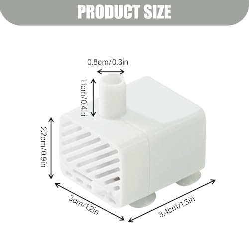 Bomba de repuesto para fuente de agua para mascotas USB 5V miniatura 5