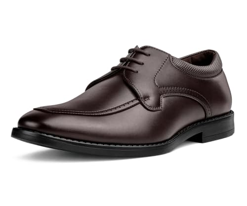 Image of LOUIS STITCH Men's Formal Lace-Up Derby Shoes | Formal Lace-Up Shoes for Men | Business & Occasion Wear | LSVSWC-2