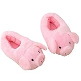 スリッパ かわいい 豚 暖かい 冬 ふわふわ 綿 ぬいぐるみ 動物 滑り止め ホーム 屋外 屋内用