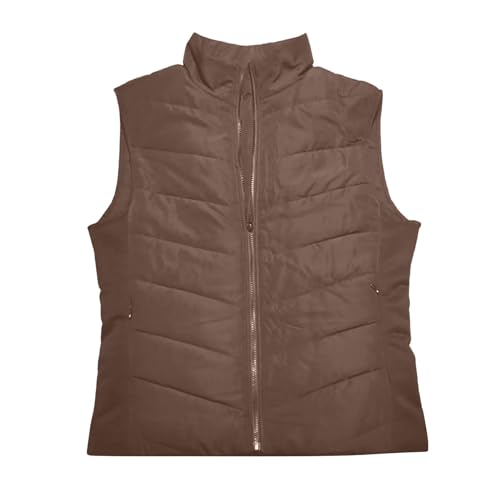 Chaleco acolchado minimalista para protegerse del frío en paseos invernales 3