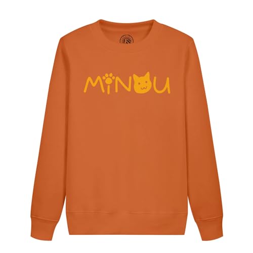Sweatshirt enfant minou chat animaux mignon pull chaud à motifs