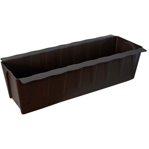6 Paletten Blumenkasten Einsätze 37 3 cm Braun Mit Bewässerungsmatte Set