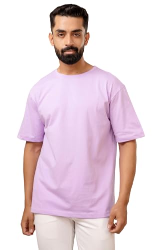 Image of OVESIZED T-Shirt for Men -Lavender