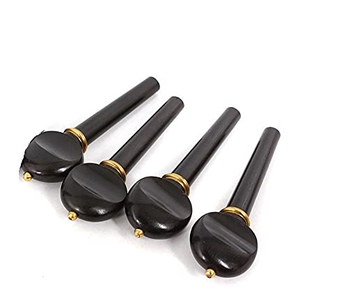 Pièces de violon ébène 4/4 pour stopper le glissement des chevilles et faciliter l'accordage
