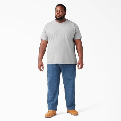 Image of Dickies Men's Heavyweight Heathered Short Sleeve Pocket T-Shirt