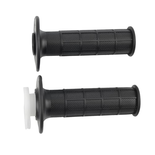 Poignées de motocross 22 mm noires pour piloter votre quad ou SSV en forêt