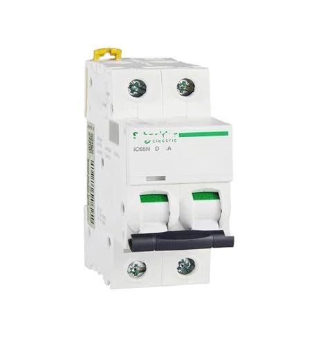 Disjoncteur de commutateur d'air iC65N 2P 50A disjoncteur domestique alternatif