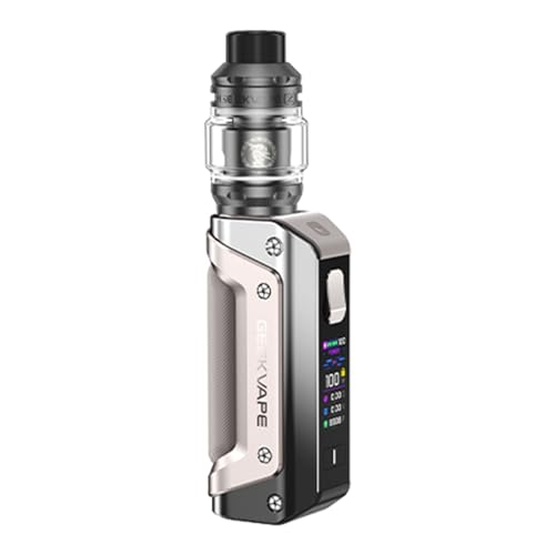Geekvape Aegis solo 3 Kit 100W Aegis solo III mod e - cigarette Pack 5.5ml Z Sub - ohm 2021 en conserve Z Coil pack de cigarettes (une seule batterie externe 18650 n'est...