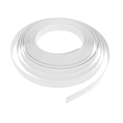 Cinta adhesiva termofusible de PVC blanco para cantos de muebles